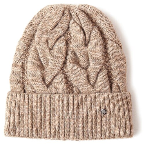 фото Шапка женская finn flare, цвет: бежевый a20-12154_709, размер: 56