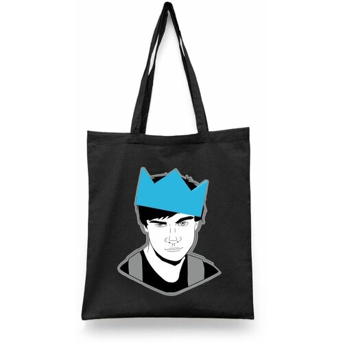 фото Сумка шоппер каждому своё, черный