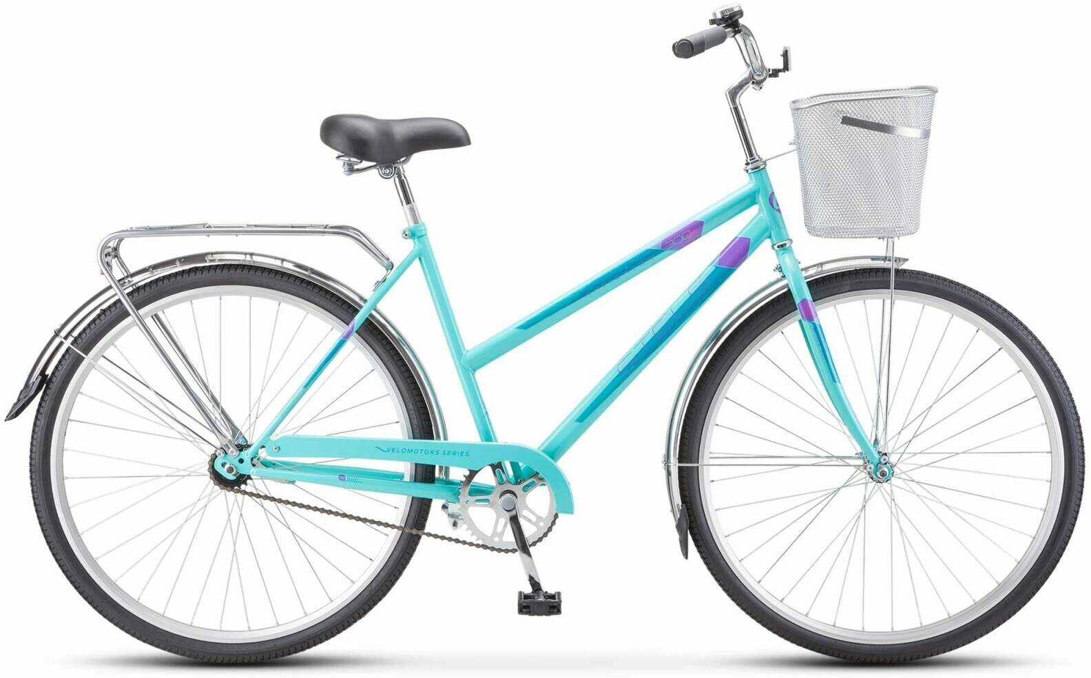 Женский велосипед Stels Navigator 300 Lady 28" Z010 (2023) 20" Бирюзовый (176-186 см)