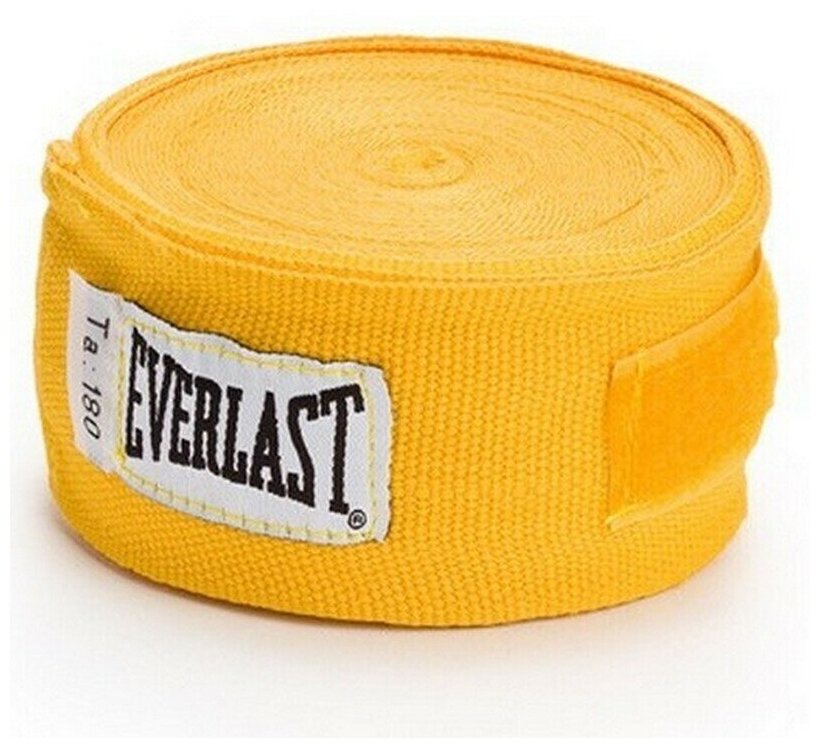 Бинты Everlast HAND WRAPS 4.5 m эластичные жёлтые