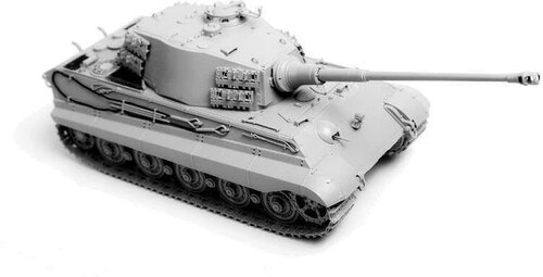 Сборная модель ZVEZDA Тяжелый немецкий танк T-VIB «Королевский Тигр» с ...