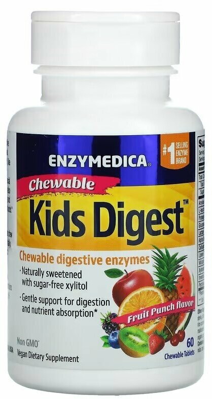 Enzymedica Kids Digest (детские пробиотики) 60 таблеток (Enzymedica)