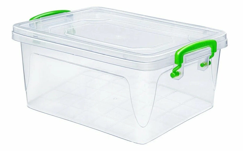 Elfplast Контейнер Fresh Box 235 5 л, 20.5x30.8 см, прозрачный