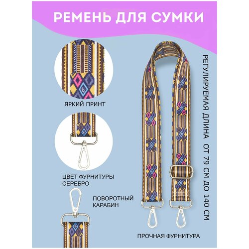 Сменный ремень для сумки, Wish List, бирюзовый