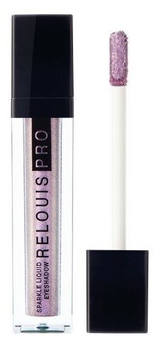 Тени для век `RELOUIS` `RELOUIS PRO` SPARKLE LIQUID EYESHADOW жидкие сияющие тон 34 misty lavender