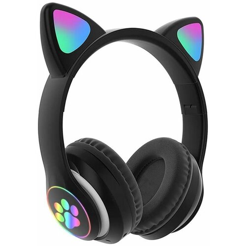 Беспроводные наушники светящиеся с кошачьими ушками Наушники детские с ушками 79900₽