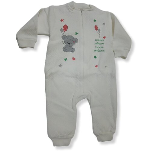 фото Комбинезон для девочки (т0161) белый. р-р 80 сн нет бренда