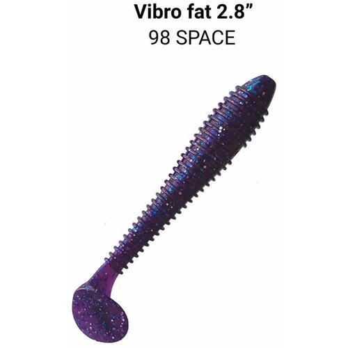 Силиконовые приманки Crazy Fish Vibro fat 2.7 1-71-98-6, 5шт. крючки офсетные crazy fish wide range offset hook 4 0 5 шт