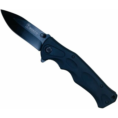 Складной нож Boker B048BLCK, длина лезвия 8,5 см складной нож boker plus kihon 01bo951 длина лезвия 8 см