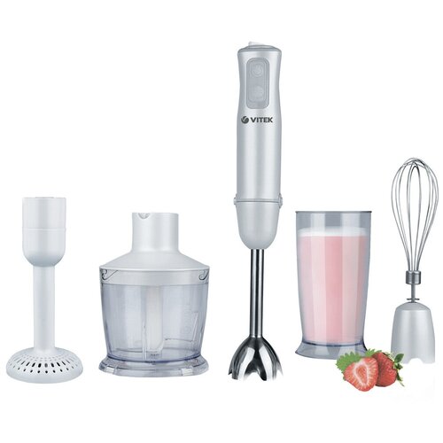 Блендер Погружной 1000ВТ 5ПРЕДМЕТОВ 8СК Чаша05л Мерн Стак 07Л Турборежим МЕТ Нога Vitek 379600₽