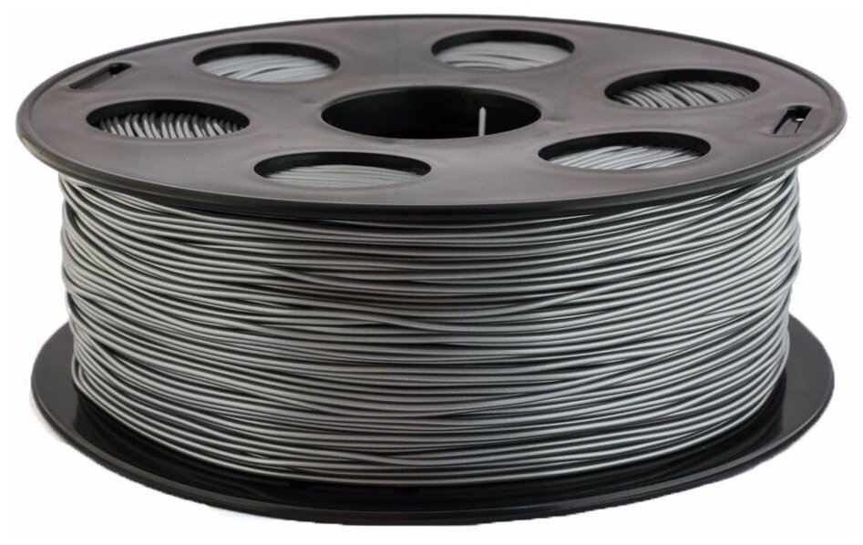 Bestfilament Катушка PETG пластика Bestfilament 1.75 мм 1кг, серебристый металлик (st_petg_1kg_1.75_serebr)