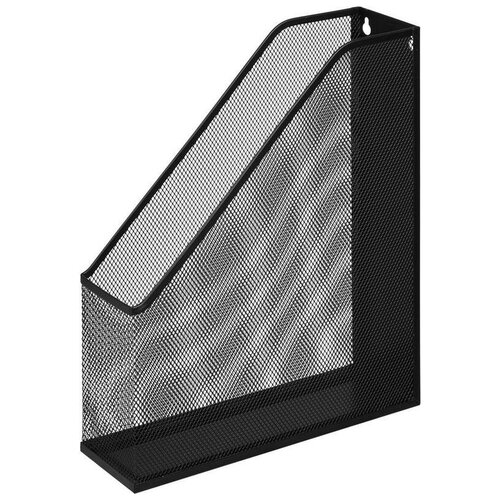 фото Вертикальный накопитель для бумаг attache (металлическая сетка, ширина 72 мм, черный)