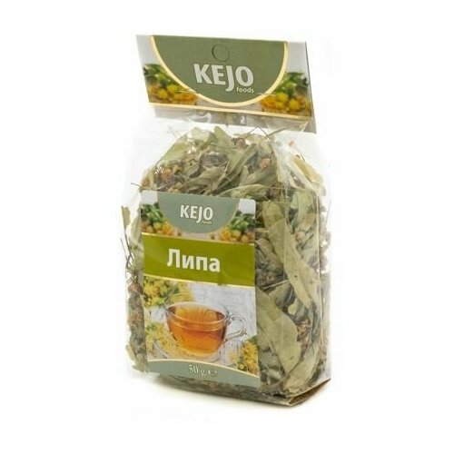 KEJOfoods Чай листовой Липа, черный 50г