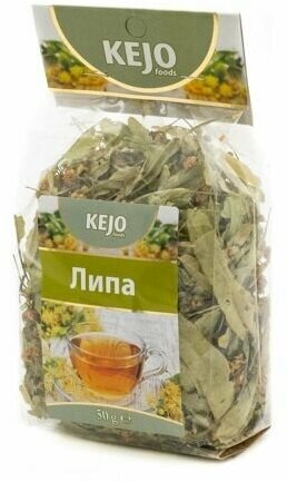 фото KEJOfoods Чай листовой Липа, черный 50г