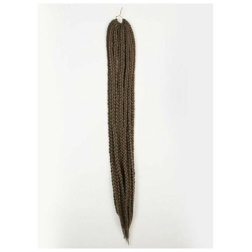 Купить Косы для афрорезинок, 60 см, 15 прядей, Queen fair, бежевый, искусственные волосы