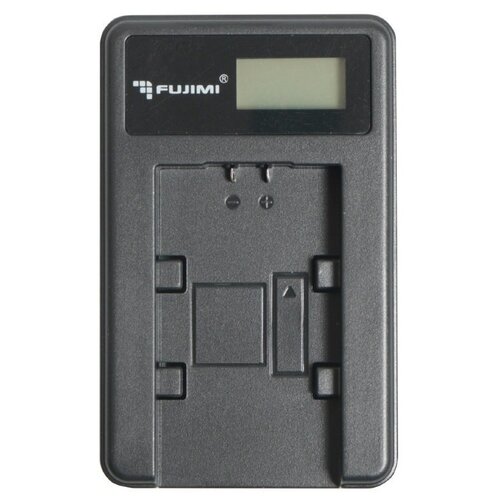 фото Зарядное устройство fujimi unc-4l с usb-адаптером (usb, жк дисплей, система защиты)