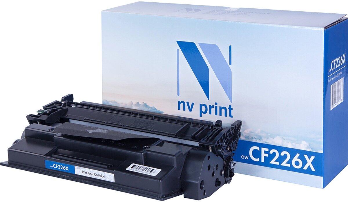 Лазерный картридж NV Print NV-CF226X для HP LaserJet Pro M402d, M402dn, M402dne, M402dw (совместимый, чёрный, 9000 стр.)