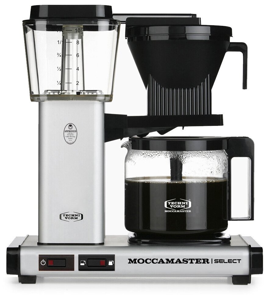 Кофеварка Moccamaster KBG741 Select серый камень