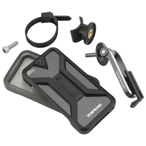 Кейс TOPEAK RideCase for i4/4s, с креплнием на руль, белый TT9832W