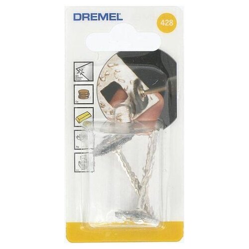 Щетка из углеродистой стали Dremel 19 мм (428) (26150428JA)