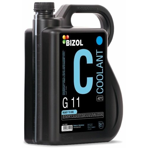 BIZOL Антифриз Coolant G11(-40) (5л) 1шт