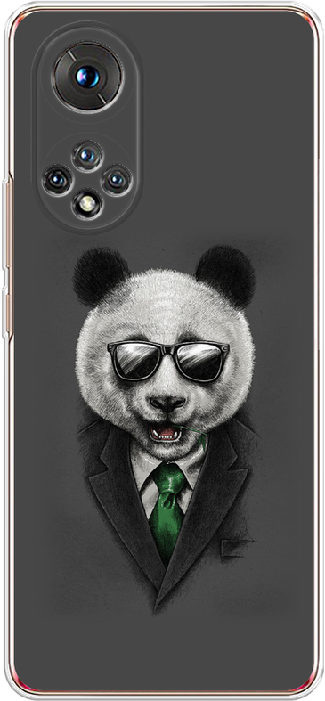 Силиконовый чехол на Huawei Nova 9 / Хуавей Нова 9 Деловая панда