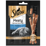 Лакомство для кошек Sheba Meaty Мясные палочки. Лосось - изображение