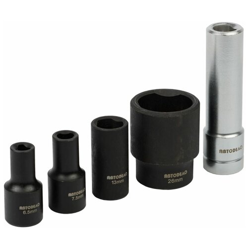 фото Инструмент набор головок автоdело 5 предметов 39980