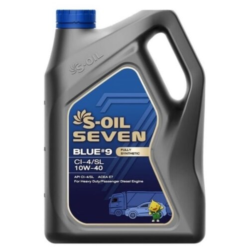 S-OIL E107851 S-oil SEVEN BLUE9 CI-4/SL 10W40 синтетика (4л.)