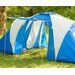 Палатка туристическая ACAMPER SONATA 4 синяя 4 местная для туризма похода кемпинга дачи рыбалки пляжа для взрослых и детей