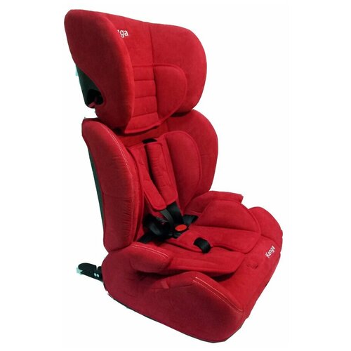 Автокресло группа 1/2/3 (9-36 кг) Kenga BС702F isofix, красный