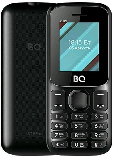 Сотовый телефон BQ M-1848 Step+ 1.77" 2 sim 32Мб microSD 600 мАч чёрный