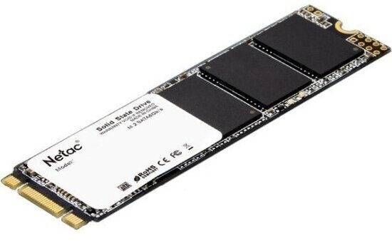 SSD диск Netac M.2 (2280) N535N 256Gb SATA III 3D NAND NT01N535N-256G-N8X