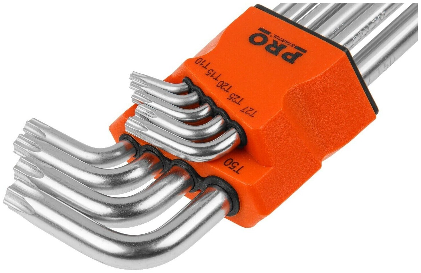 Изображение Набор ключей Torx T10-T50 9 предметов длинных PRO STARTUL (PRO-87109)