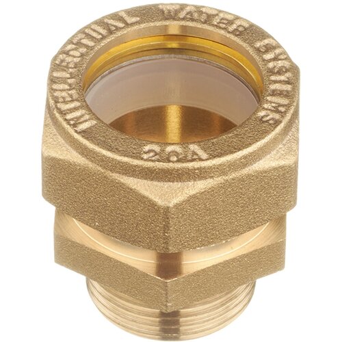 Муфта Stahlman IWS EasyFix 20 мм х 3/4 НР(ш) для гофрированных труб