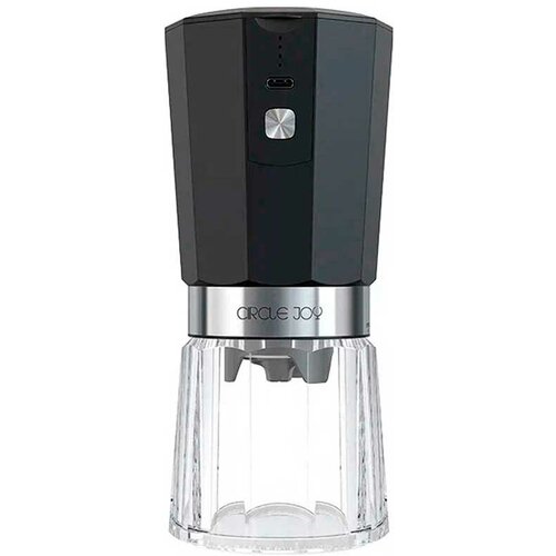 Кофемолка Circle Joy Electric Coffee Grinder CJ-EG05 Black-Silver RUS черно-серебристая