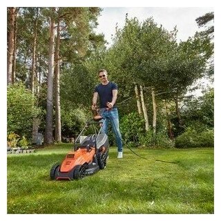 Электрическая газонокосилка BLACK+DECKER BEMW461ES-QS - фотография № 18