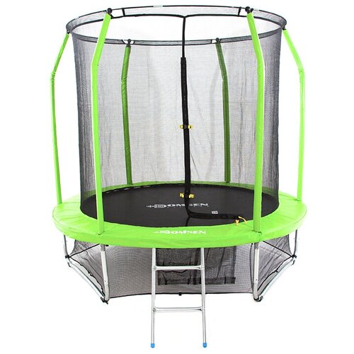 фото Каркасный батут domsen fitness gravity max 8ft 244х244х230 см green