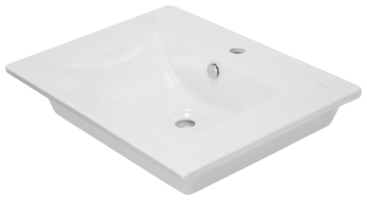 Раковина для ванной Sanita-Luxe Quadro 60 F01 Белый (QDR60SLWB01)
