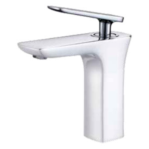 фото Cмеситель для раковины grohenberg gb1001n-wc white/chrome