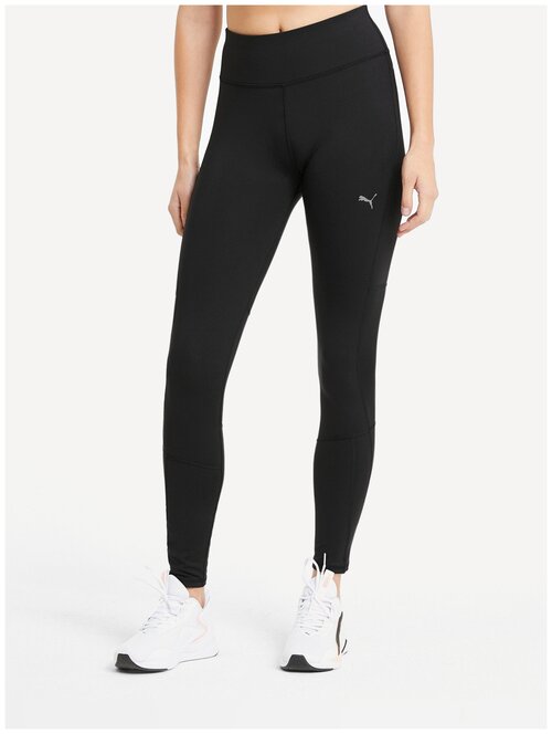 Тайтсы, PUMA RUN FAV REG RISE FULL TIGHT, Женские, размер XS ; Black