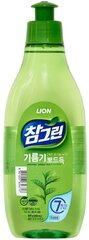 Lion CHARMGREEN 300g bottle Средство для мытья посуды, овощей и фруктов (зеленый чай)