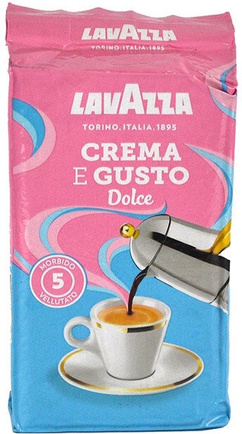 Кофе молотый Lavazza Crema Gusto Dolce, вакуумная упаковка, 250 г, вакуумная упаковка - фотография № 7