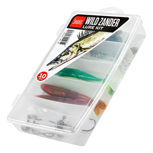 комплект приманки и оснастки для ловли судака lucky john wild zander set Набор Lucky John Lure Kit WILD ZANDER SET