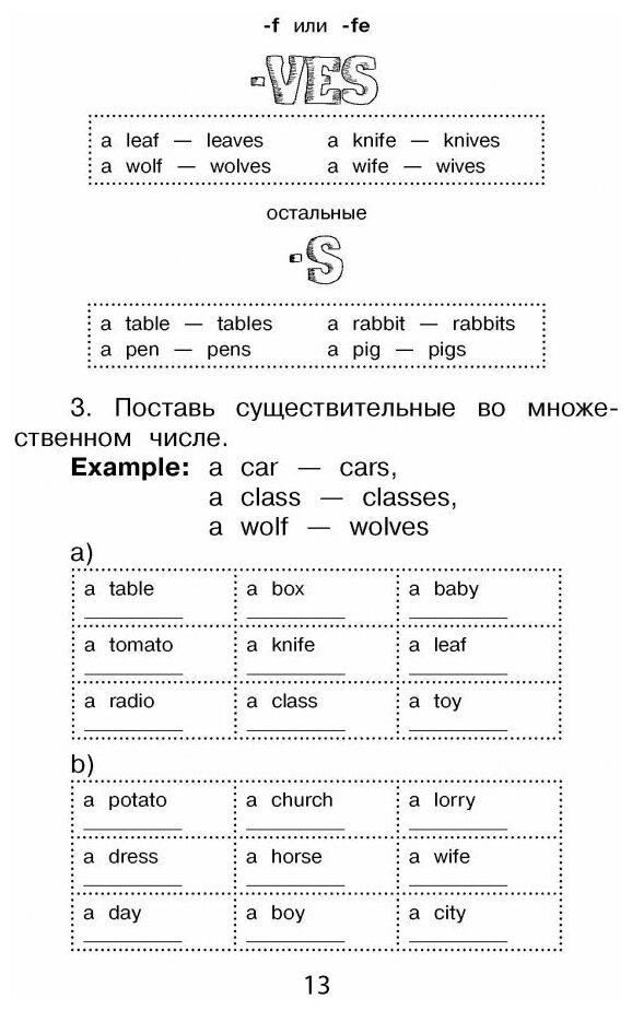 Все правила английского для начальной школы с заданиями и играми - фото №7