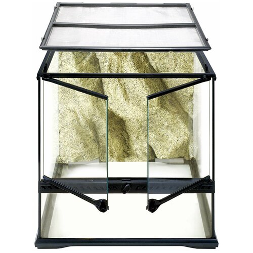 Террарриум 45 л Exo Terra Exo-Terra Natural Terrarium 45х45х45см 45 л прозрачный/черный 45 см 45 см 45 см