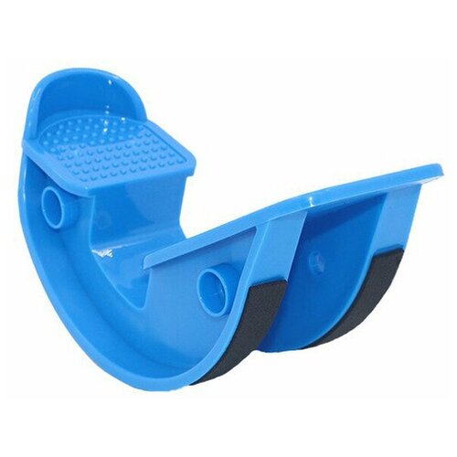 Массажер-тренажер для растяжки голени, эргономичный блок для растяжения мышц голени (серый), Atlanterra AT-SAT-02