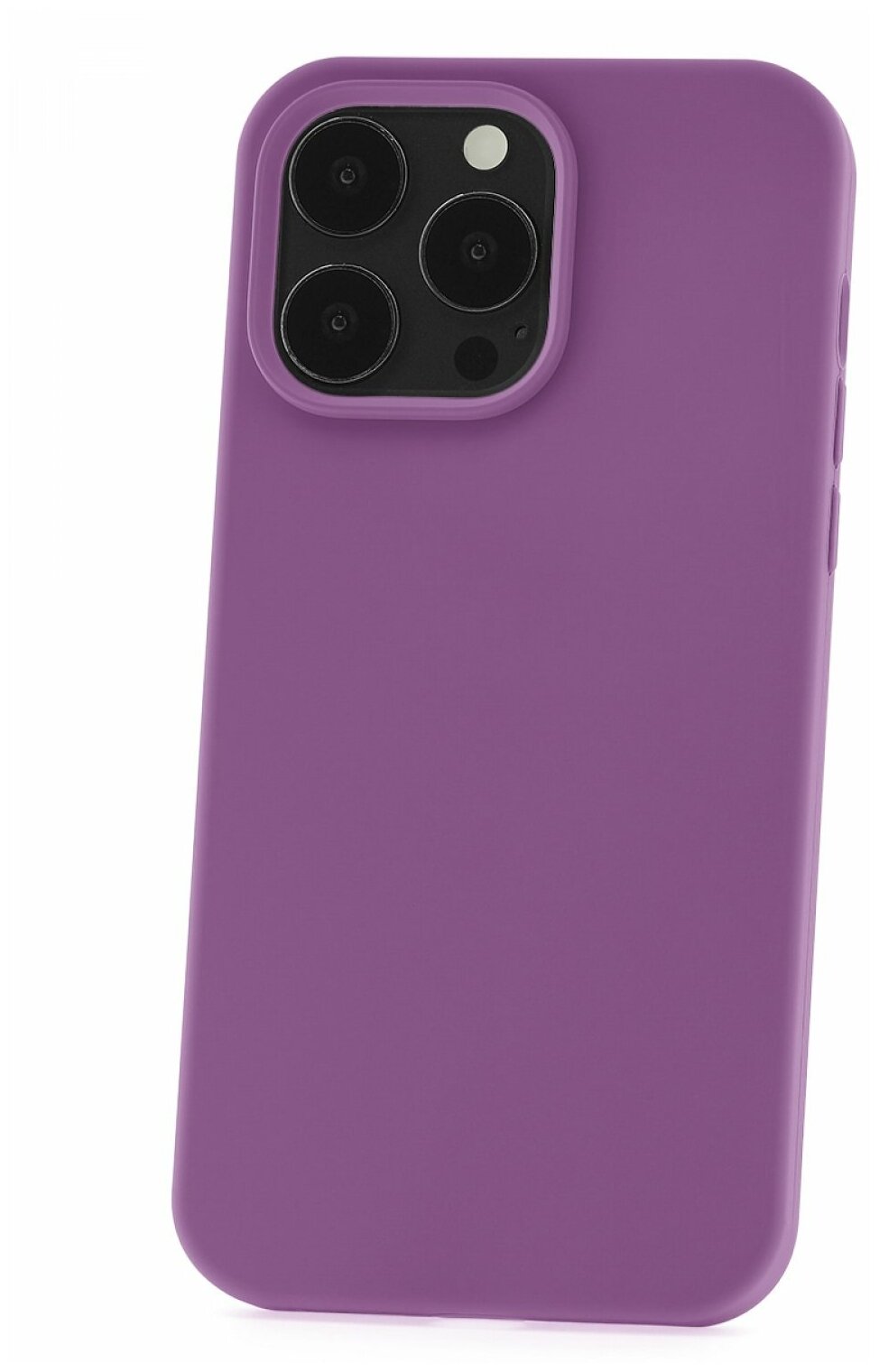 Чехол для iPhone 14 Pro Max Derbi Soft touch фиолетовый, противоударный силиконовый бампер, пластиковая накладка софт тач, защитный кейс на Айфон