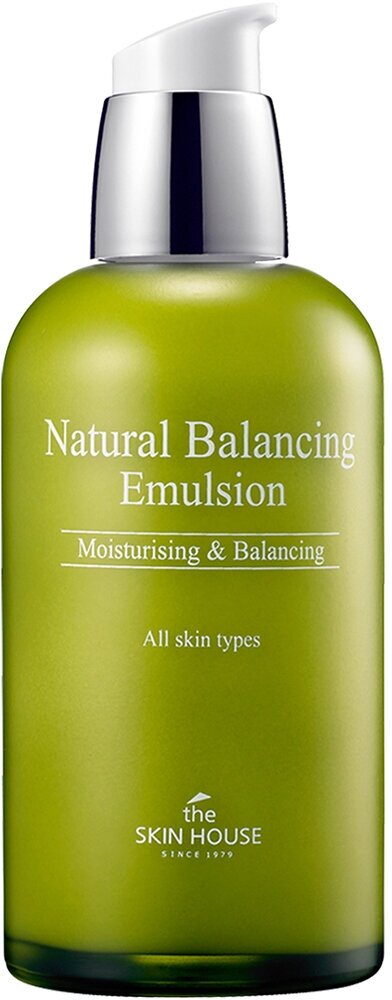 Балансирующая эмульсия для жирной, комбинированной кожи лица The Skin House Natural Balancing Emulsion 130 мл .