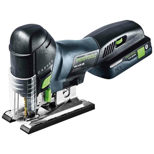 Аккумуляторный электролобзик Festool PSC 420 HPC 4,0 EBI-Plus черный